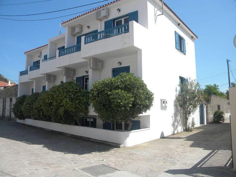 Ostria Eressos Rooms Skala Eresou Bagian luar foto