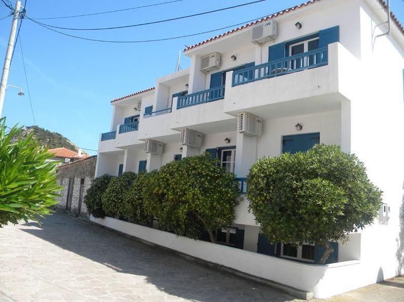 Ostria Eressos Rooms Skala Eresou Bagian luar foto