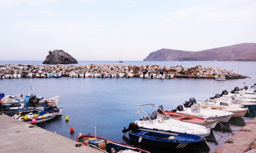 Ostria Eressos Rooms Skala Eresou Bagian luar foto