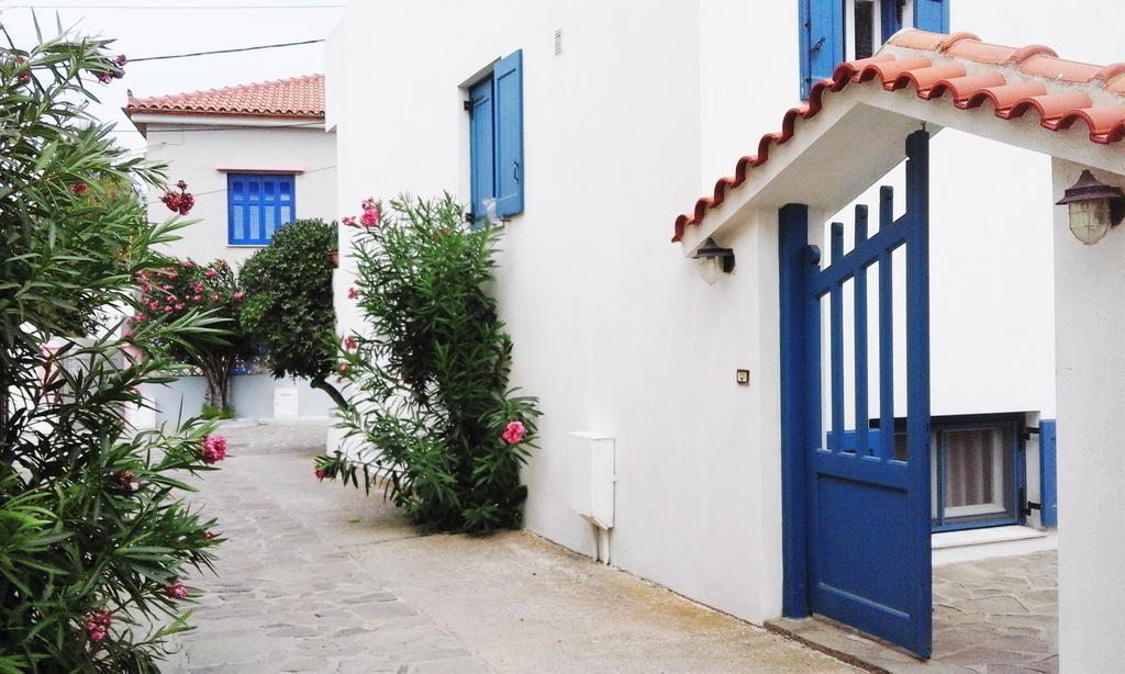 Ostria Eressos Rooms Skala Eresou Bagian luar foto
