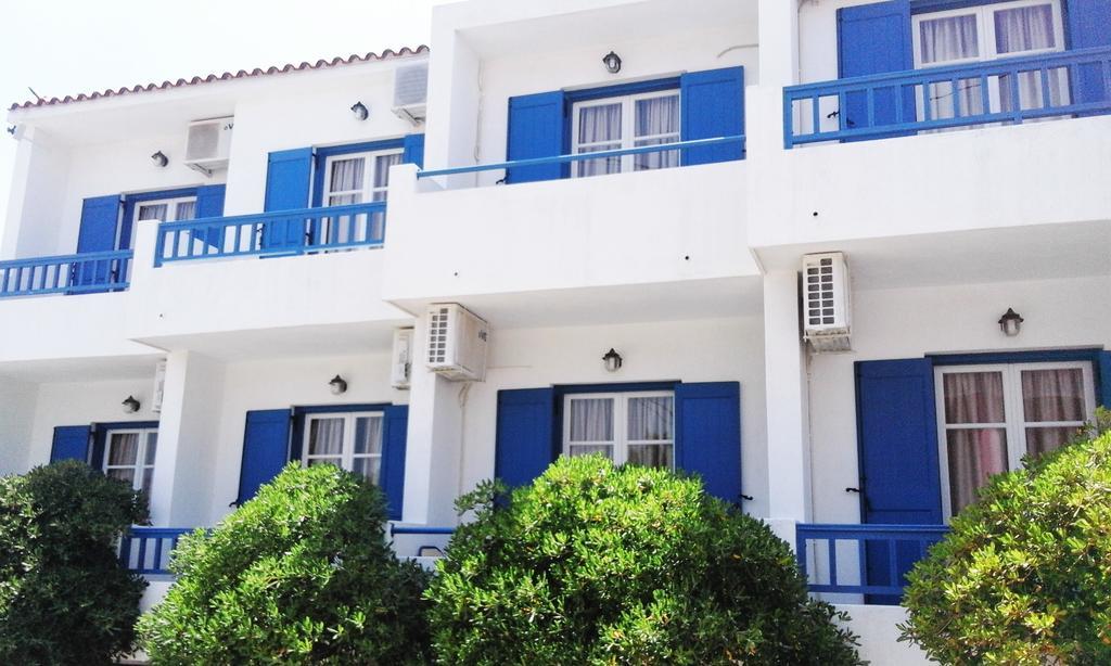 Ostria Eressos Rooms Skala Eresou Bagian luar foto