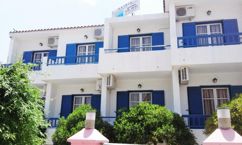 Ostria Eressos Rooms Skala Eresou Bagian luar foto
